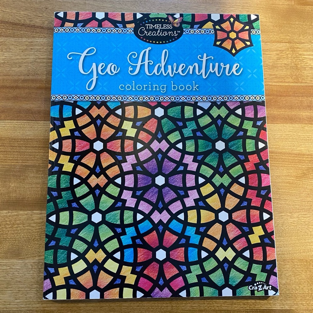 Geo Adventure Coloring Book